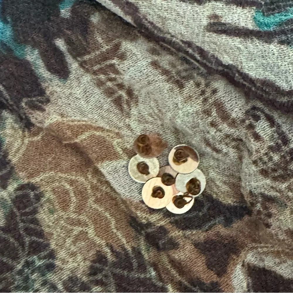 LOLA P- Floral bohemian cowl neck swing dress. XL - Picture 7 of 12